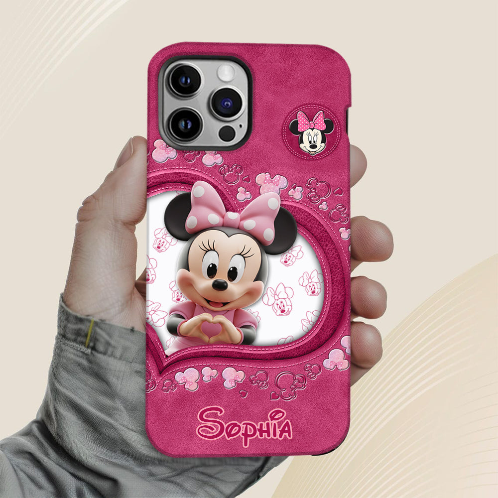 Magical Mouse Ears - Personalized Mouse Full Print Phone Case