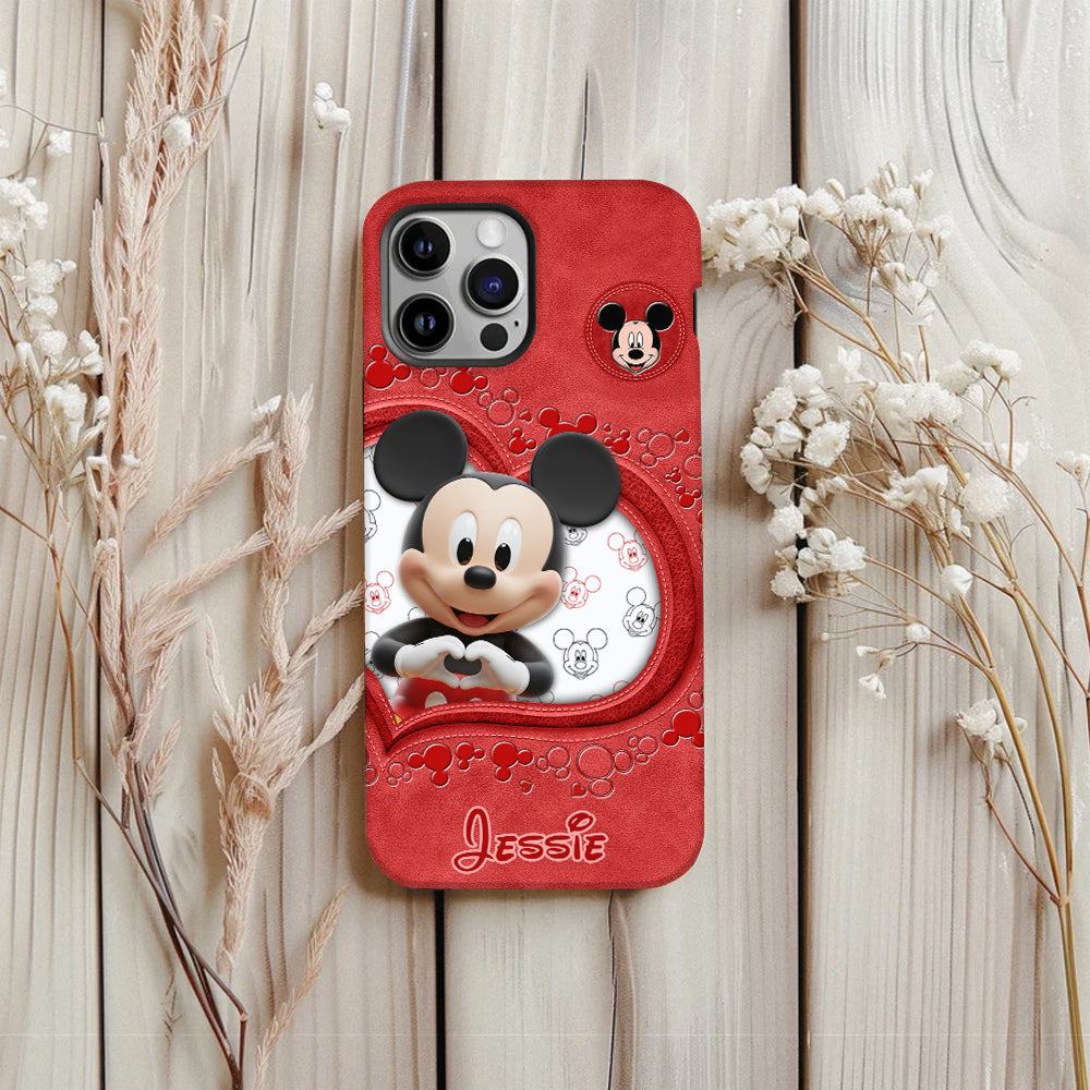 Magical Mouse Ears - Personalized Mouse Full Print Phone Case