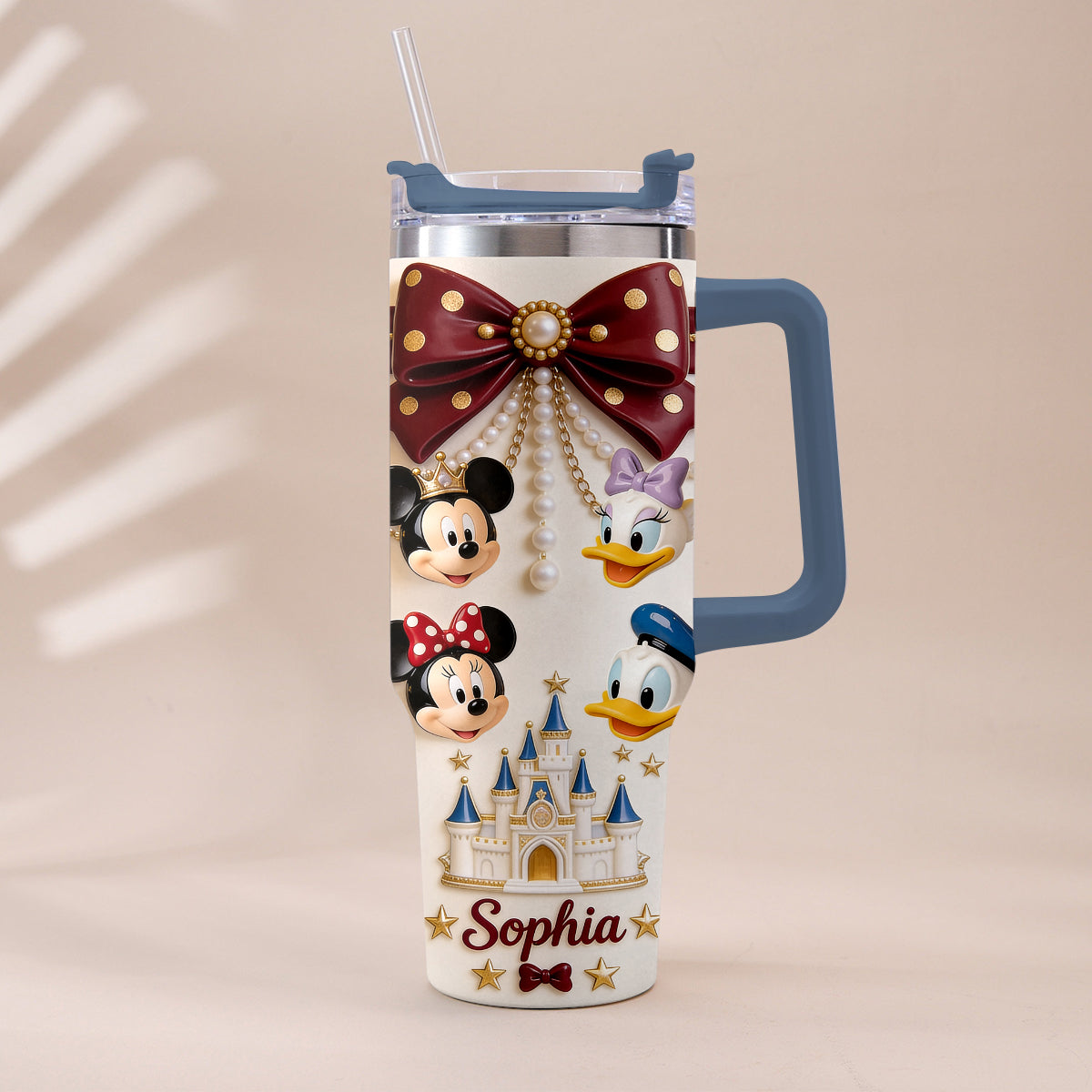 Friends - Personalized Dream Trip Tumbler With Handle