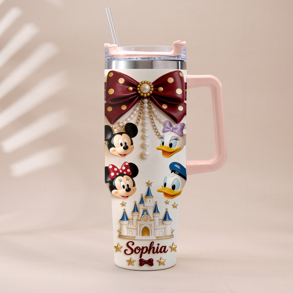 Friends - Personalized Dream Trip Tumbler With Handle