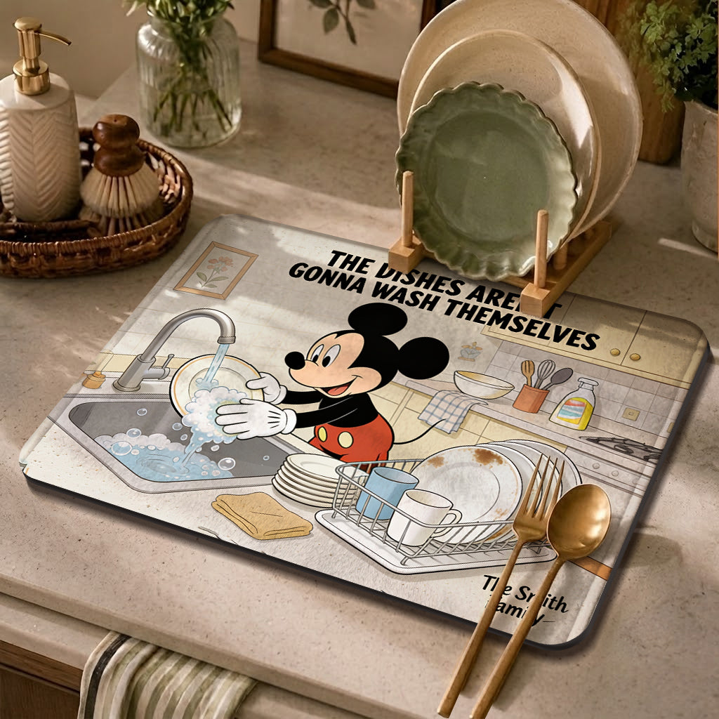 Little Helper - Personalized Mouse Drying Mat