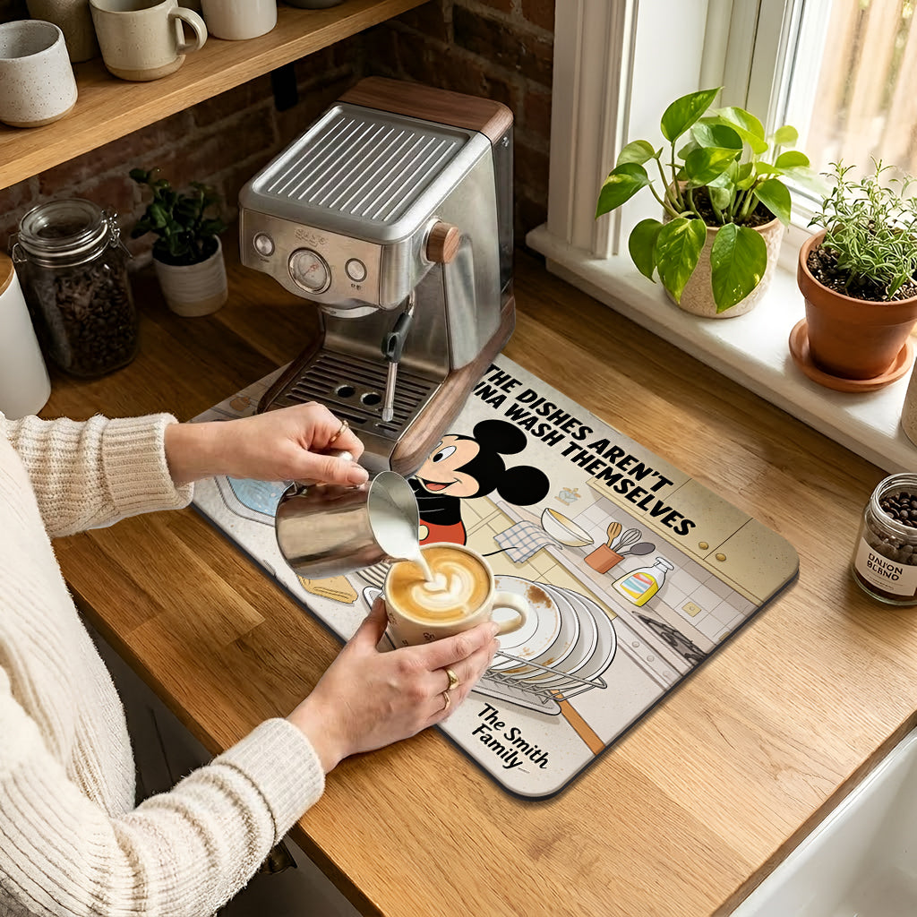 Little Helper - Personalized Mouse Drying Mat