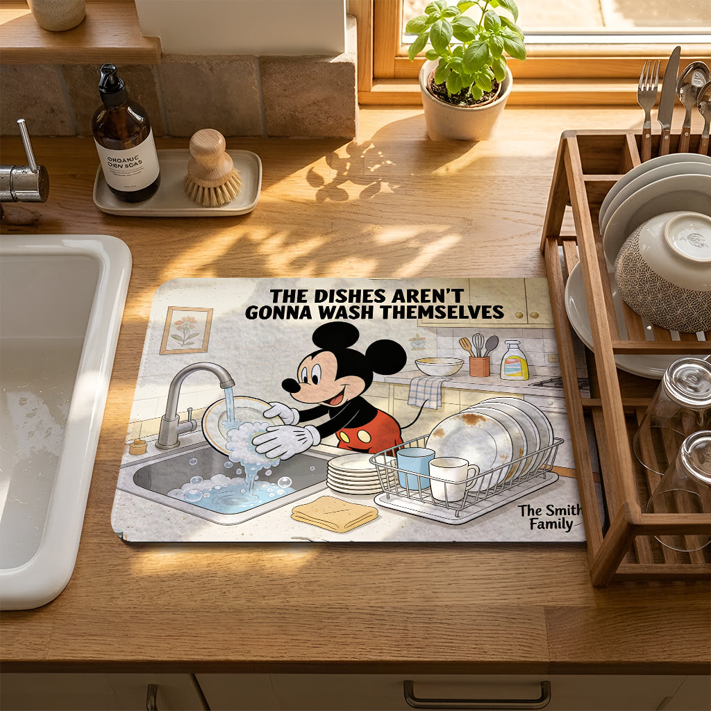 Little Helper - Personalized Mouse Drying Mat