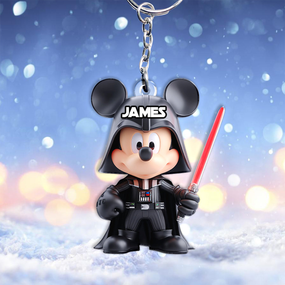 Mouse In The Galaxy - Personalized The Force Keychain