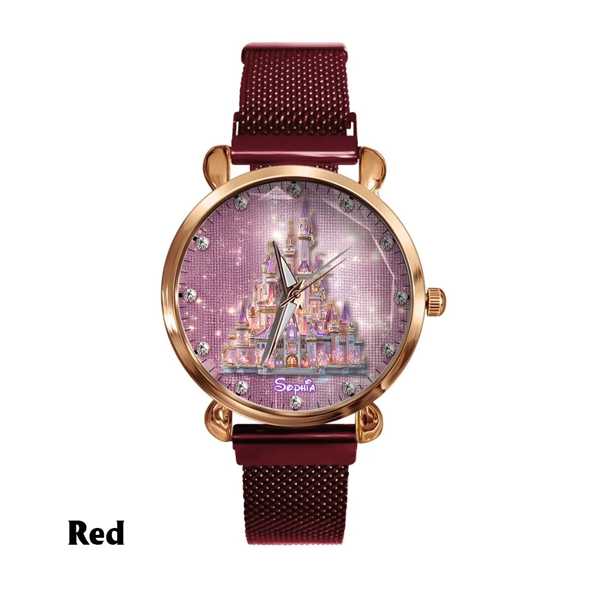 Magic Castle - Personalized Mouse Women Hand Watch