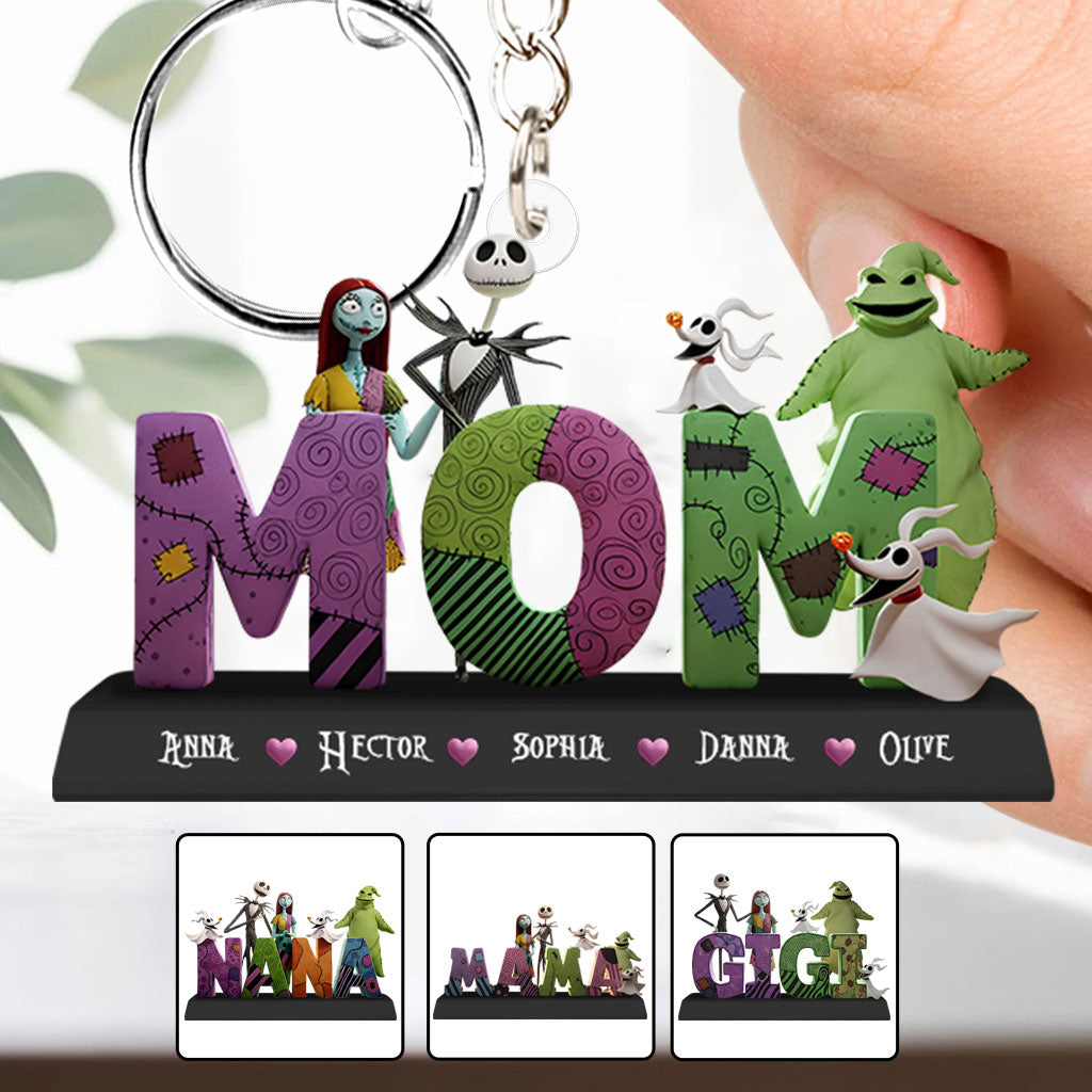 Mother Of Nightmare - Personalized Nightmare Transparent Keychain