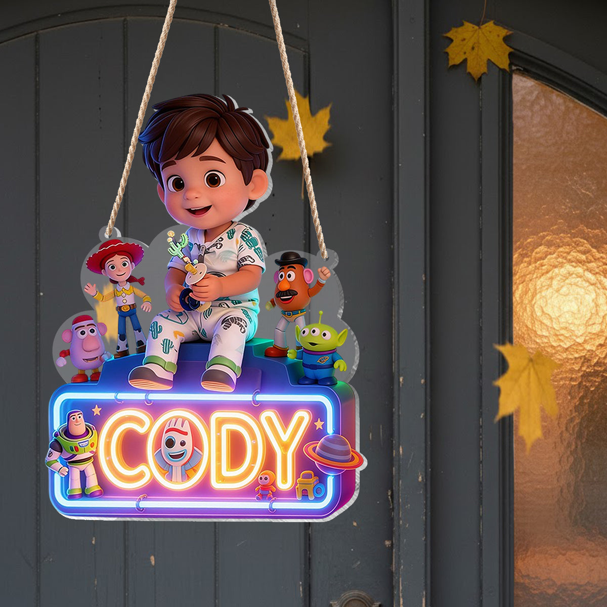 I Knew It I Knew You - Personalized Movie For Kids LED Light Acrylic Sign