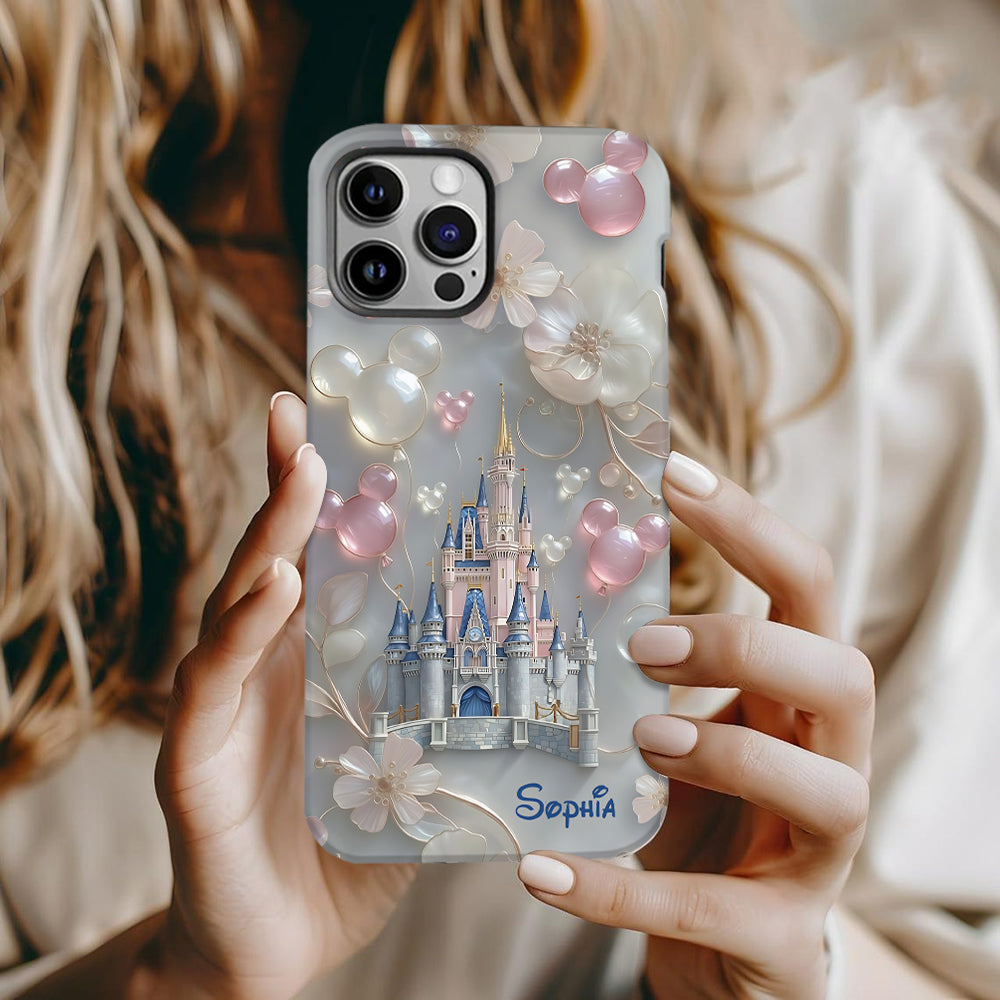 The Magical Castle - Personalized Mouse Full Print Phone Case