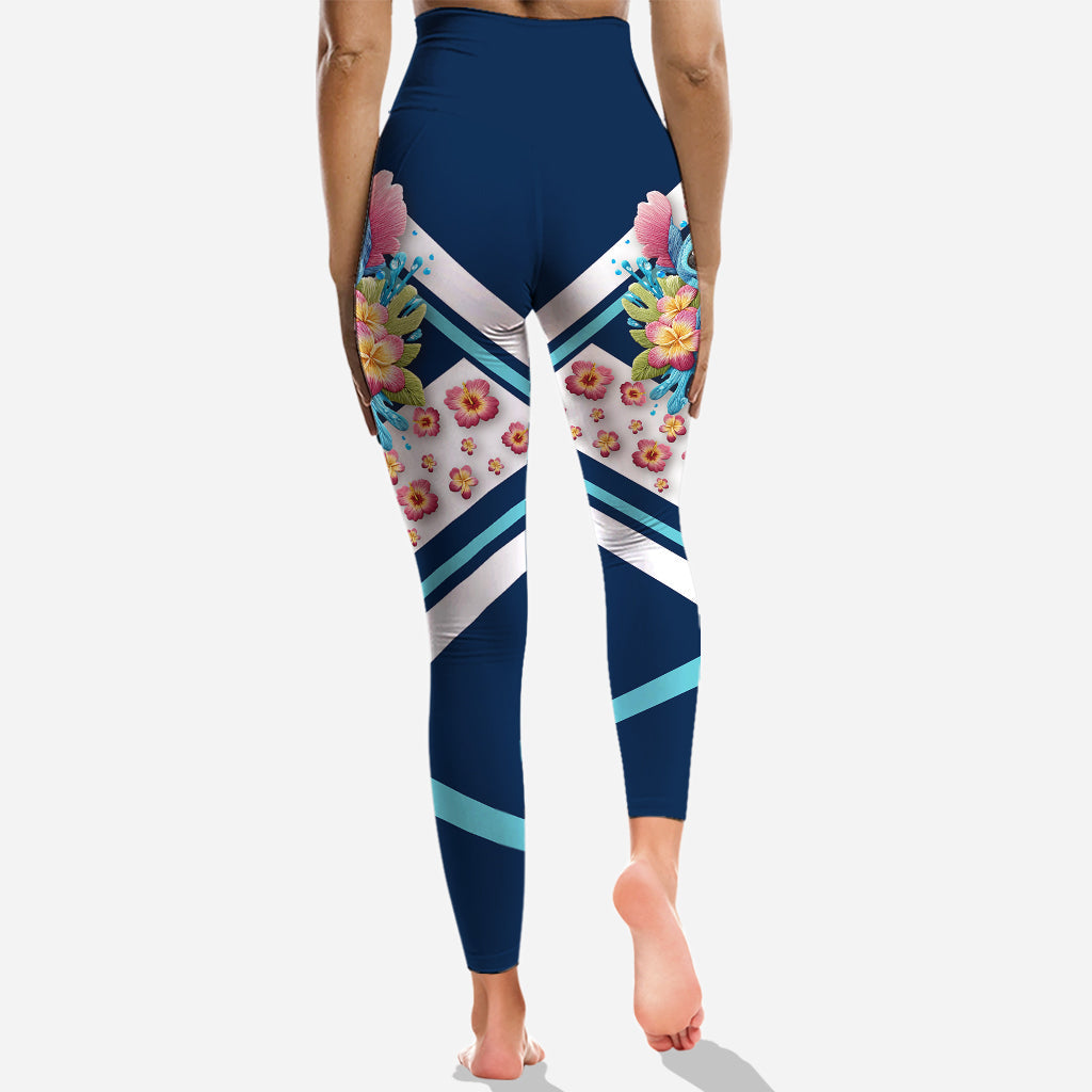 Ohana Means Family - Personalized Ohana Hoodie and Leggings