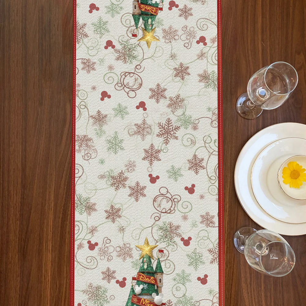 Magical Christmas - Personalized Mouse Table Runner