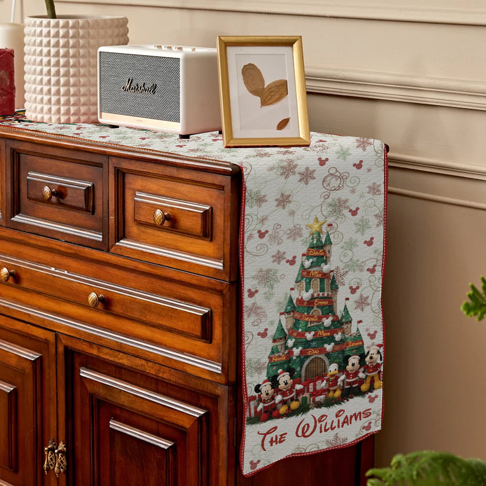 Magical Christmas - Personalized Mouse Table Runner