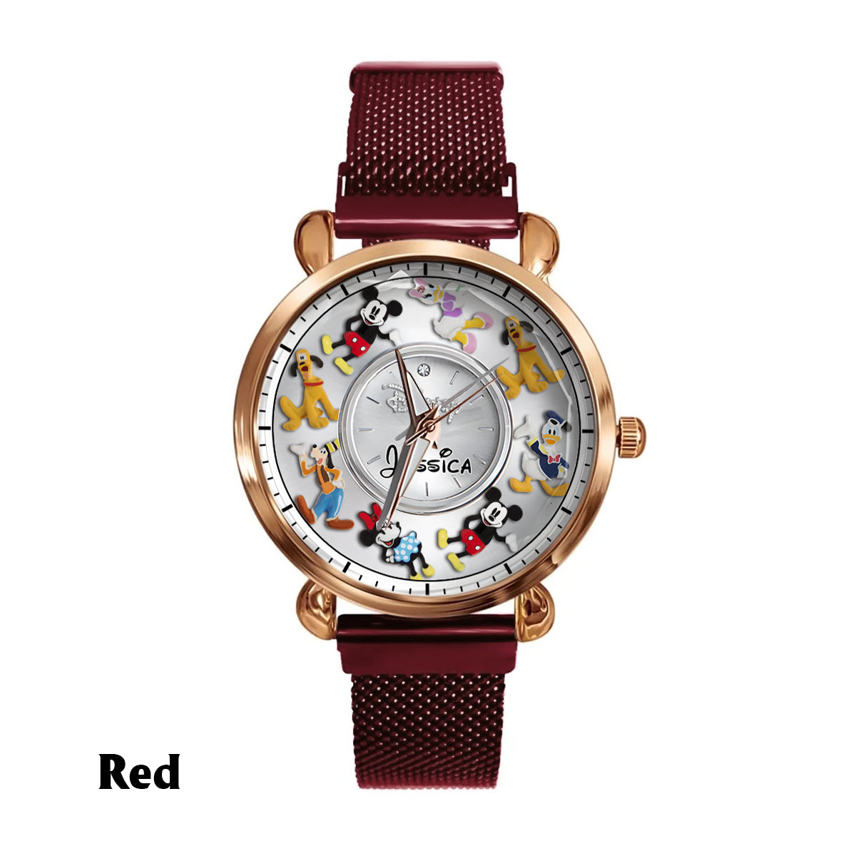 Magical Friends - Personalized Mouse Women Hand Watch