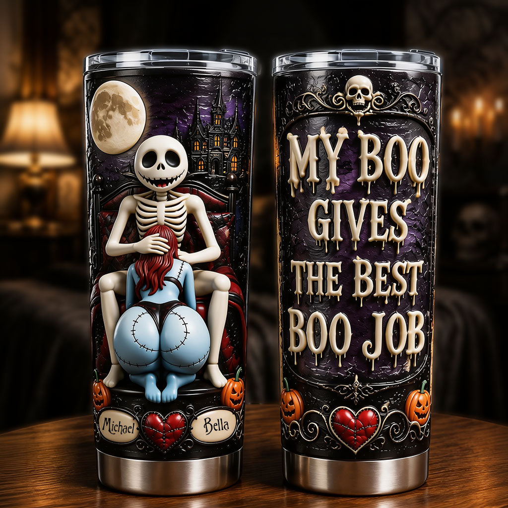 Nightmare Couple, Naughty Couple Gift - Personalized Nightmare Tumbler