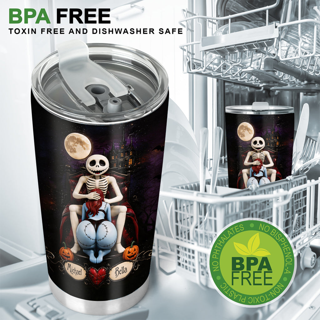 Nightmare Couple, Naughty Couple Gift - Personalized Nightmare Tumbler