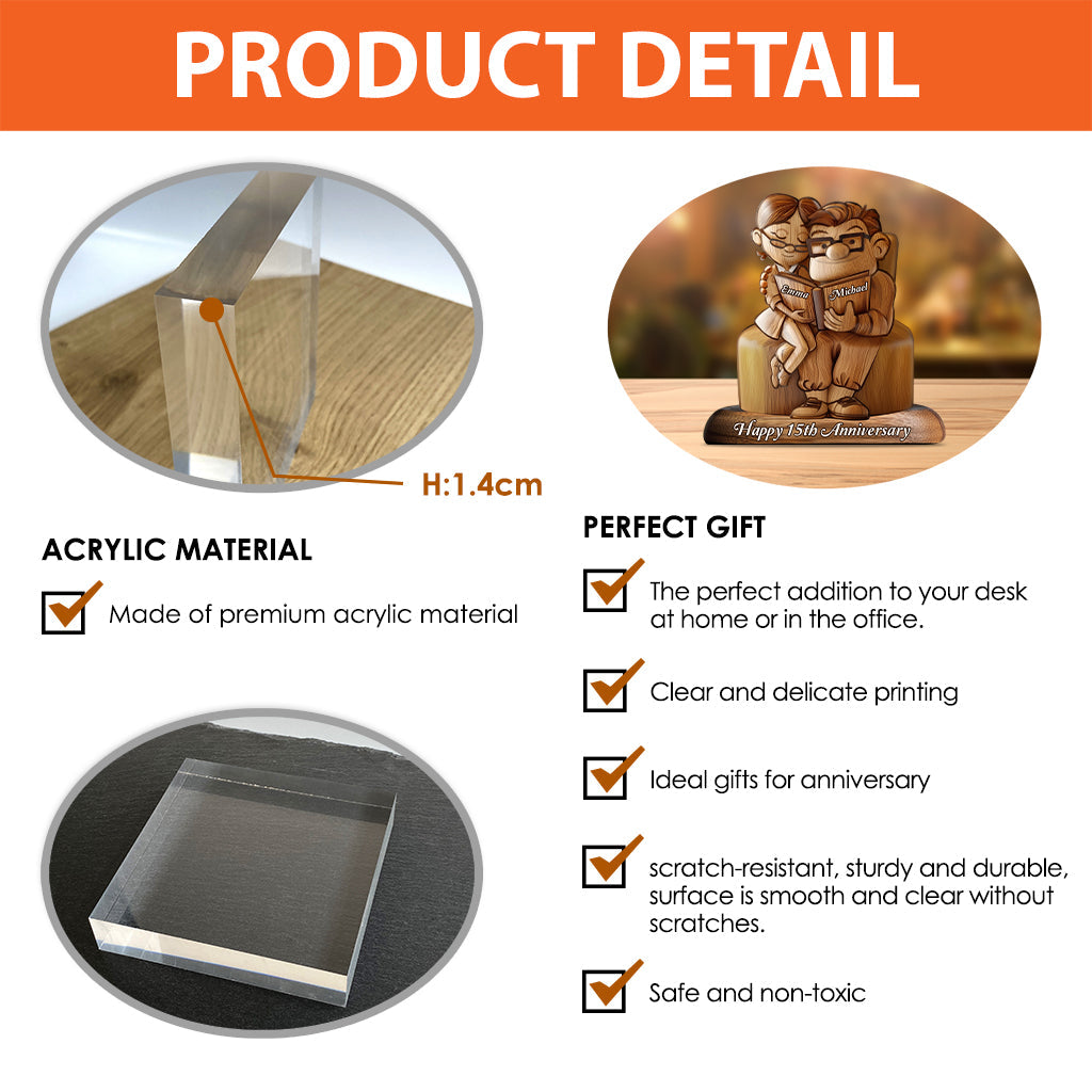 My Greatest Adventure - Personalized Mouse Custom Shaped Acrylic Plaque