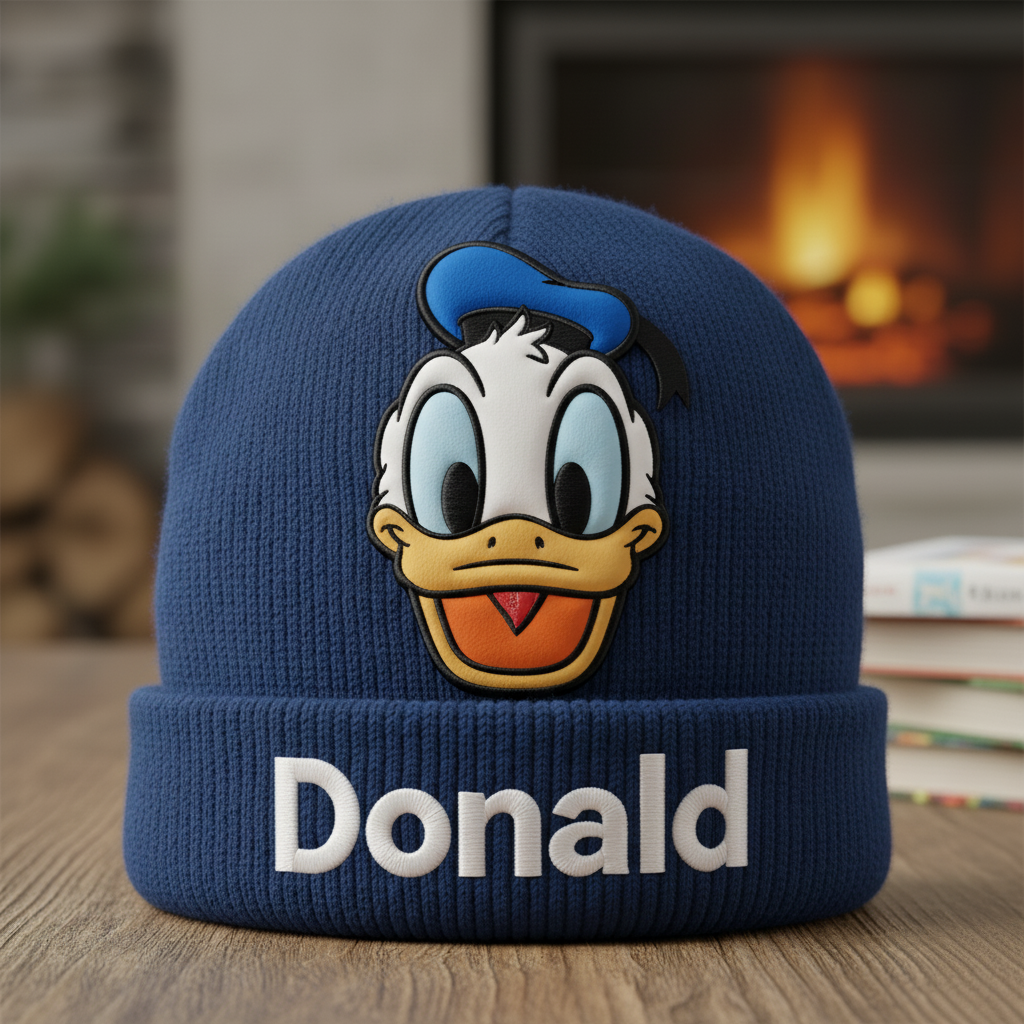 Magical Friends - Personalized Mouse Beanie Hat With Patches