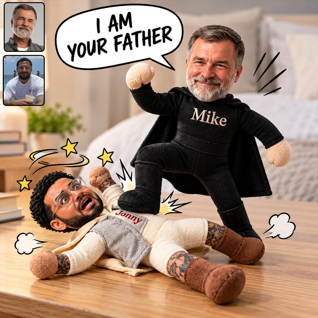 Funny Star Crew Doll - Personalized The Force Posable Plush Doll