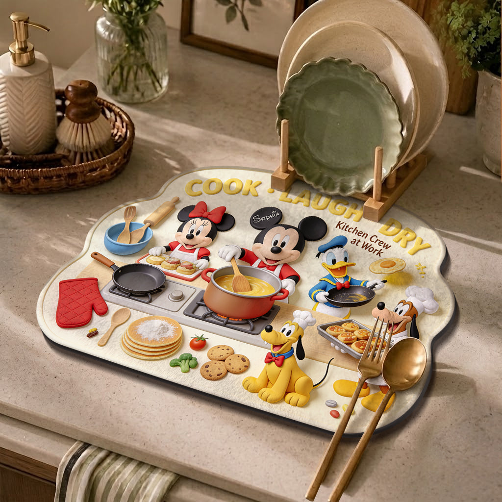 Magical Kitchen - Personalized Mouse Drying Mat