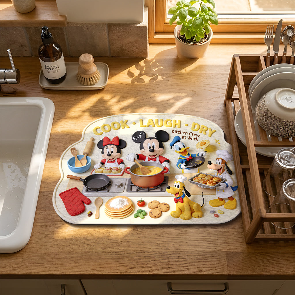 Magical Kitchen - Personalized Mouse Drying Mat