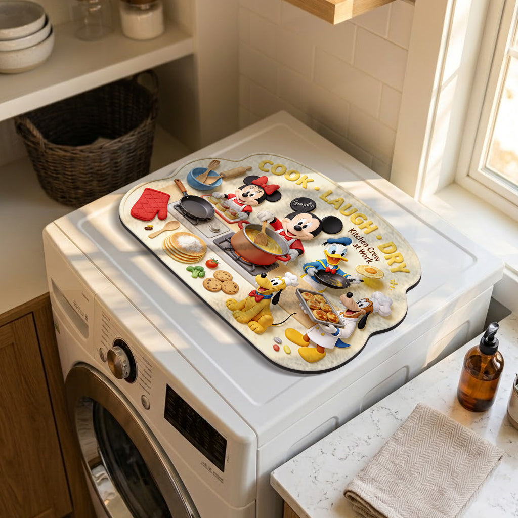 Magical Kitchen - Personalized Mouse Drying Mat
