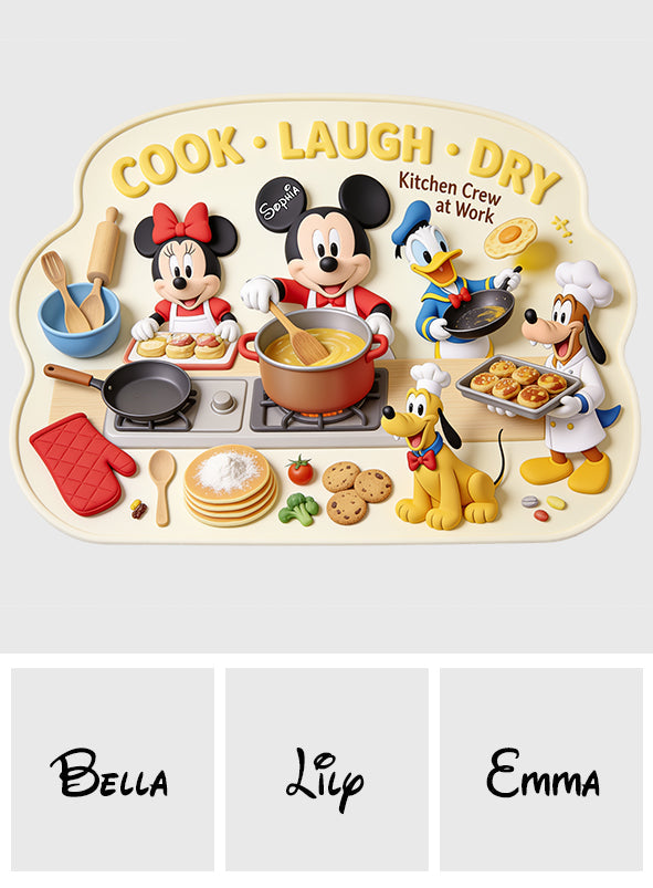 Magical Kitchen - Personalized Mouse Drying Mat