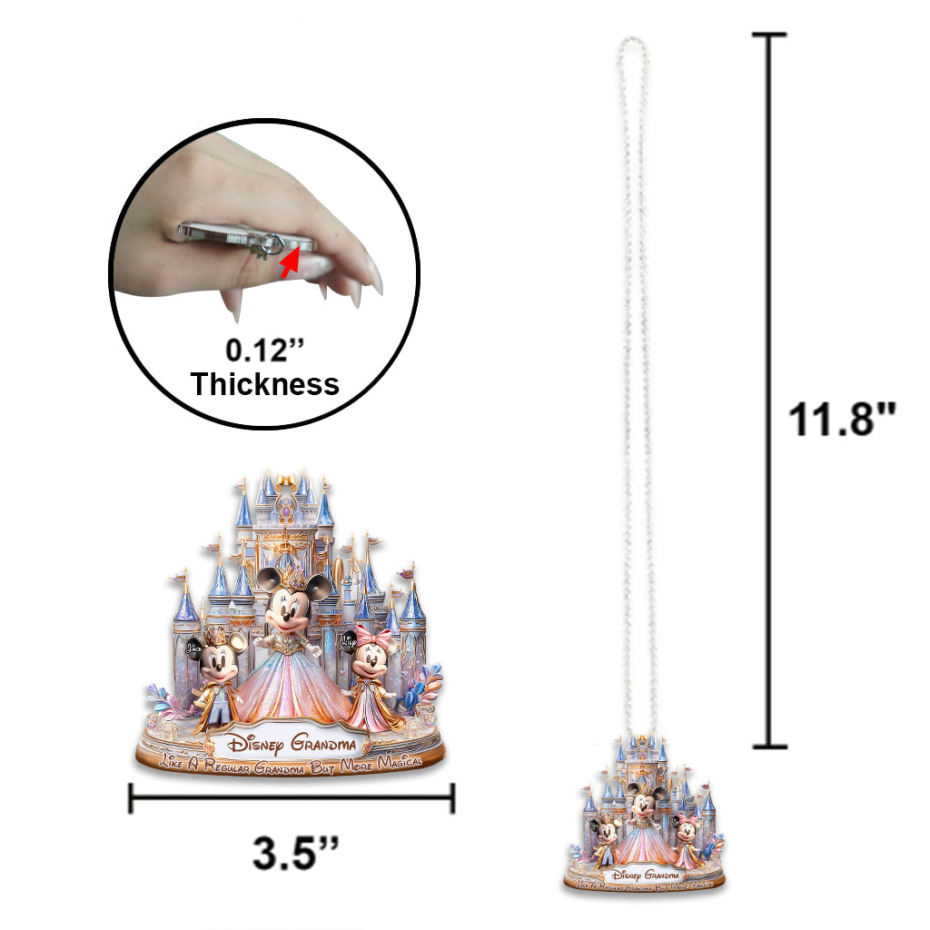 Magic Grandma - Personalized Mouse Car Ornament