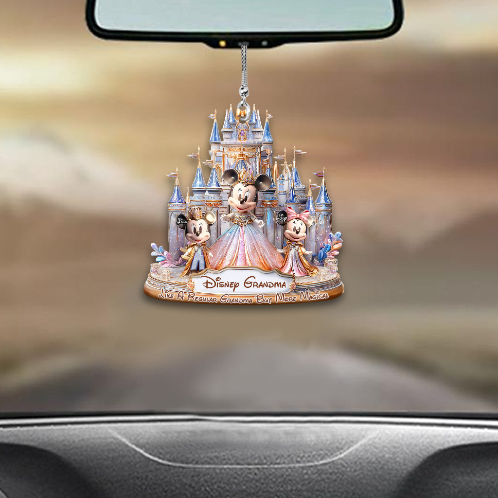 Magic Grandma - Personalized Mouse Car Ornament