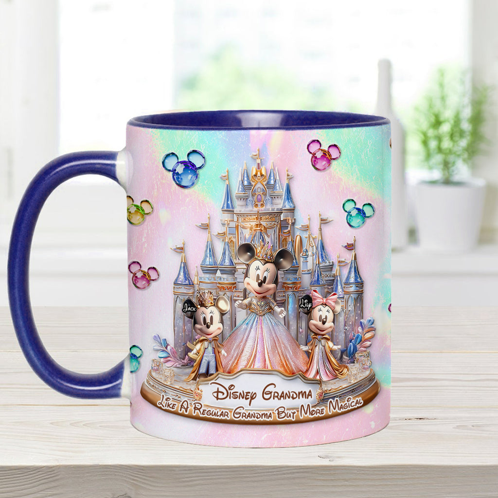 Magic Grandma - Personalized Mouse Accent Mug