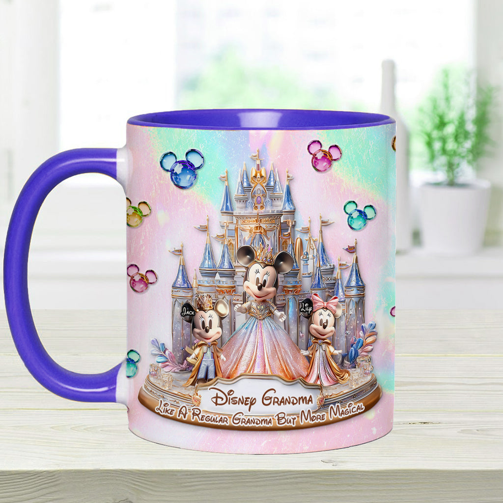Magic Grandma - Personalized Mouse Accent Mug