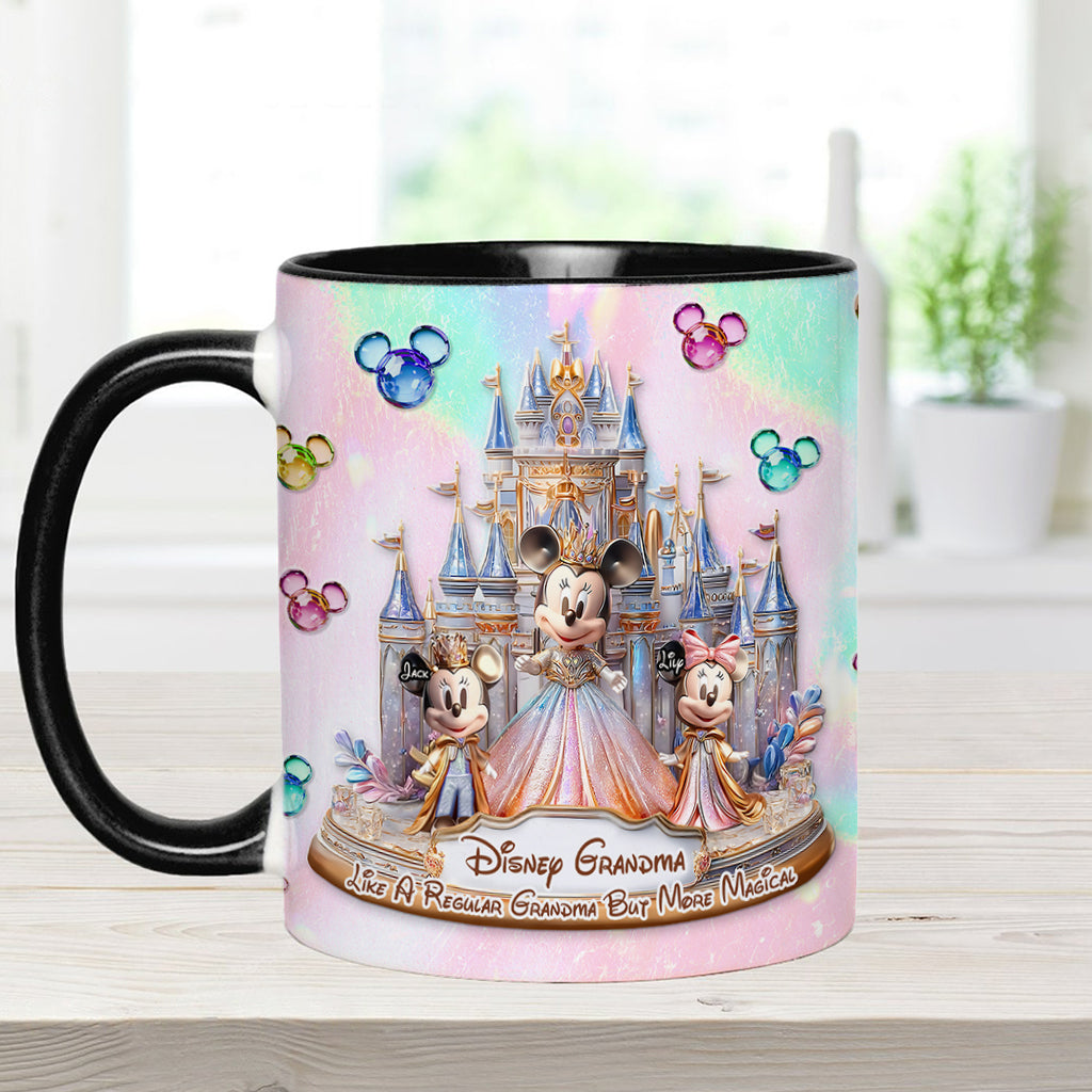 Magic Grandma - Personalized Mouse Accent Mug