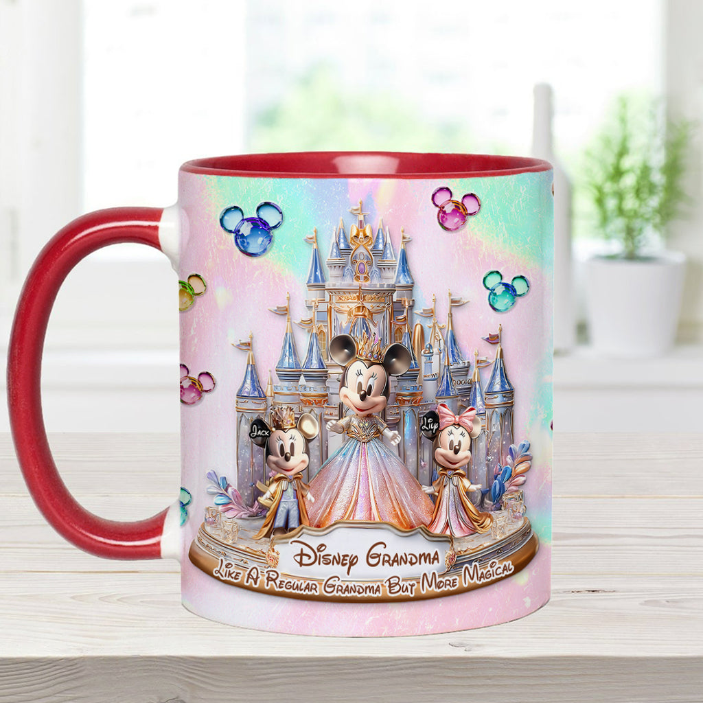 Magic Grandma - Personalized Mouse Accent Mug