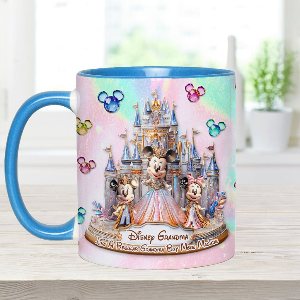 Magic Grandma - Personalized Mouse Accent Mug