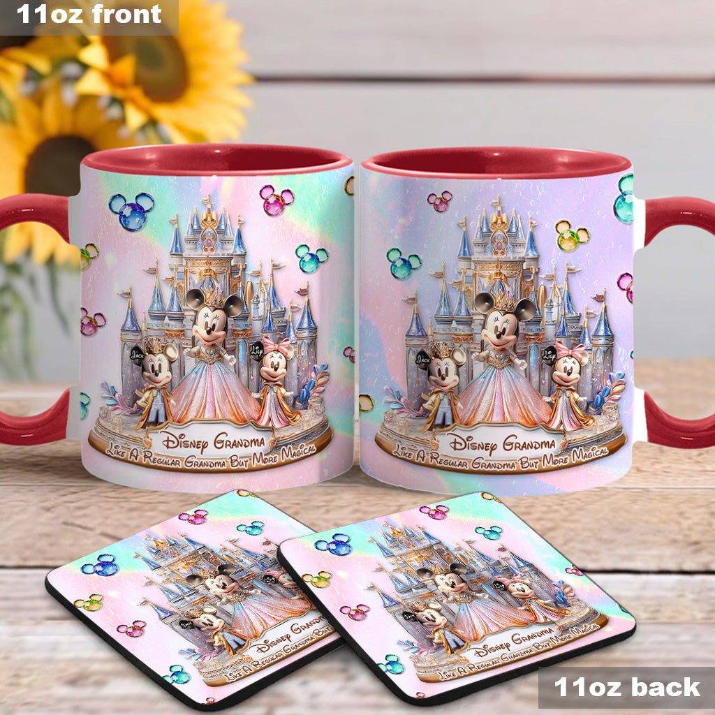 Magic Grandma - Personalized Mouse Accent Mug