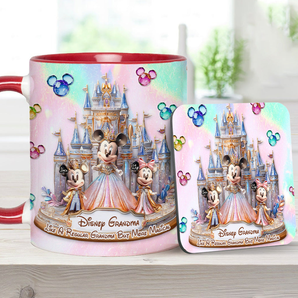 Magic Grandma - Personalized Mouse Accent Mug
