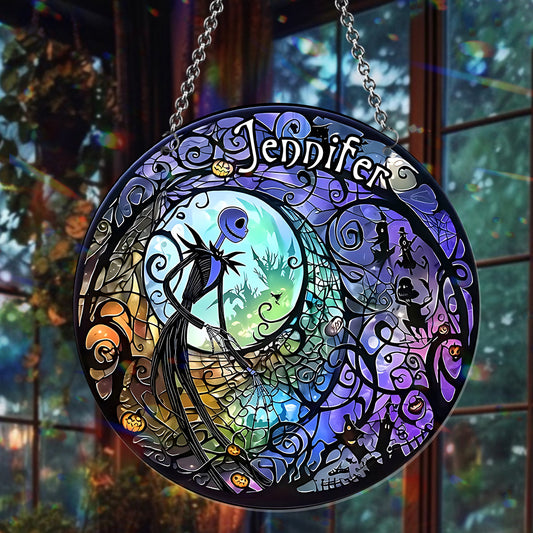 Nightmare - Personalized Nightmare Window Hanging Suncatcher Ornament