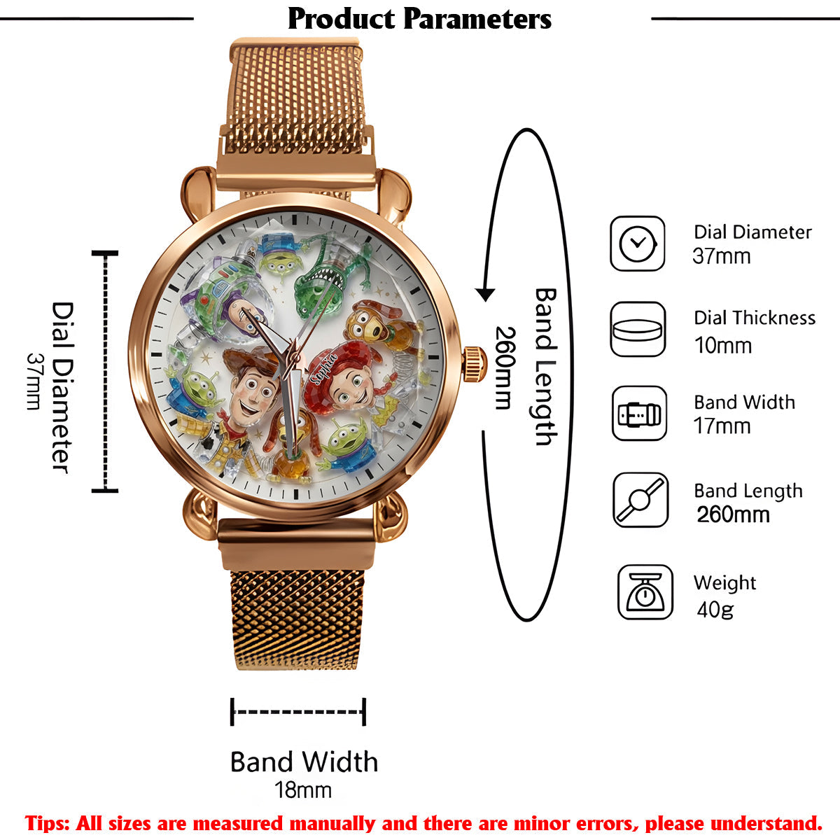 Friends - Personalized Movie For Kids Women Hand Watch
