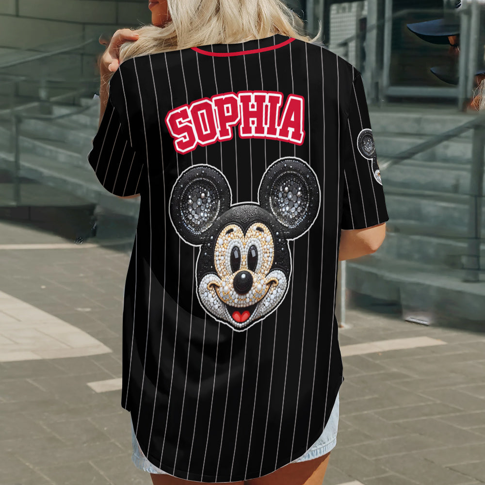 Magical Moments - Personalized Mouse Baseball Jersey