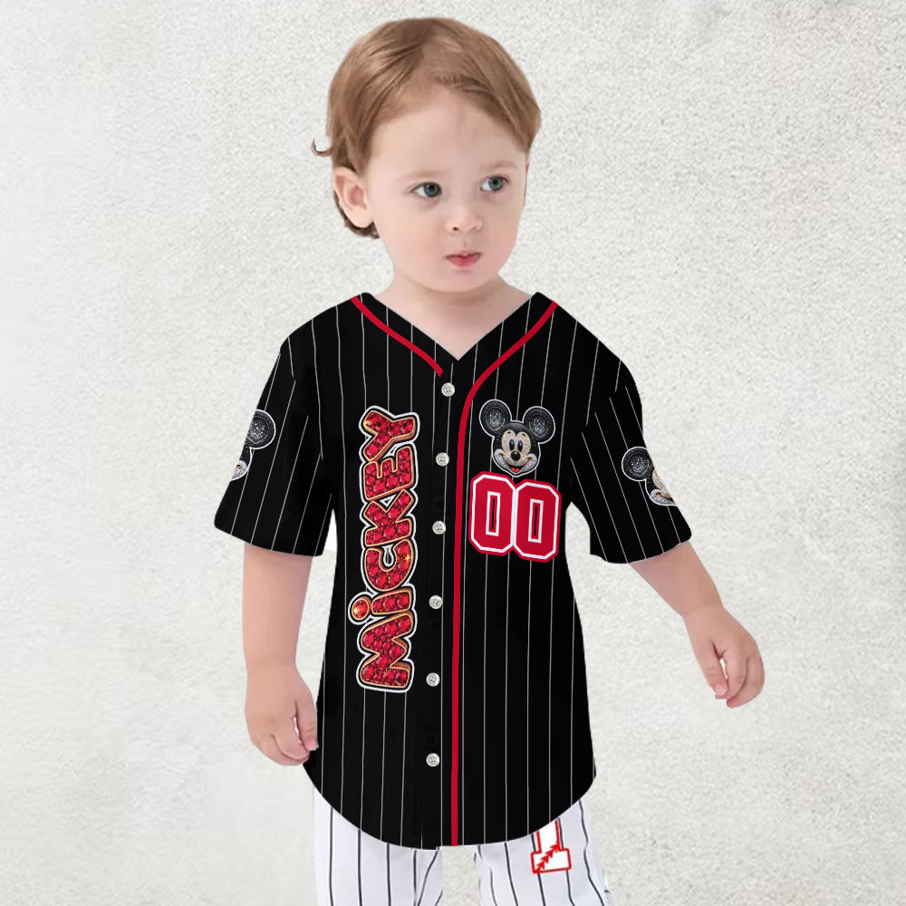 Magical Moments - Personalized Mouse Baseball Jersey