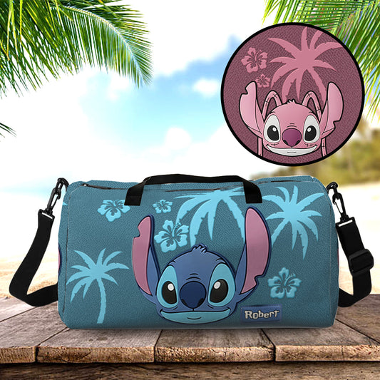 Ohana Alien Custom Name - Personalized Ohana Duffle Bag