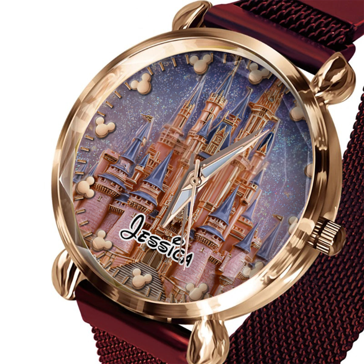 Magical Moments - Personalized Mouse Women Hand Watch