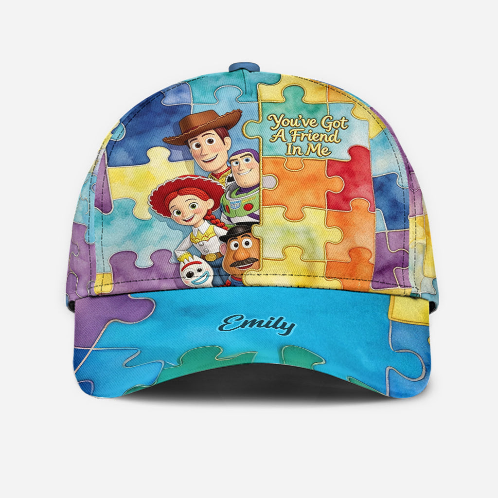 You've Got A Friend In Me - Personalized Autism Awareness Classic Cap
