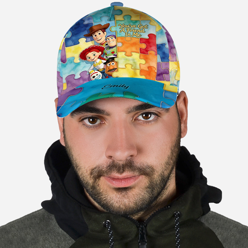 You've Got A Friend In Me - Personalized Autism Awareness Classic Cap