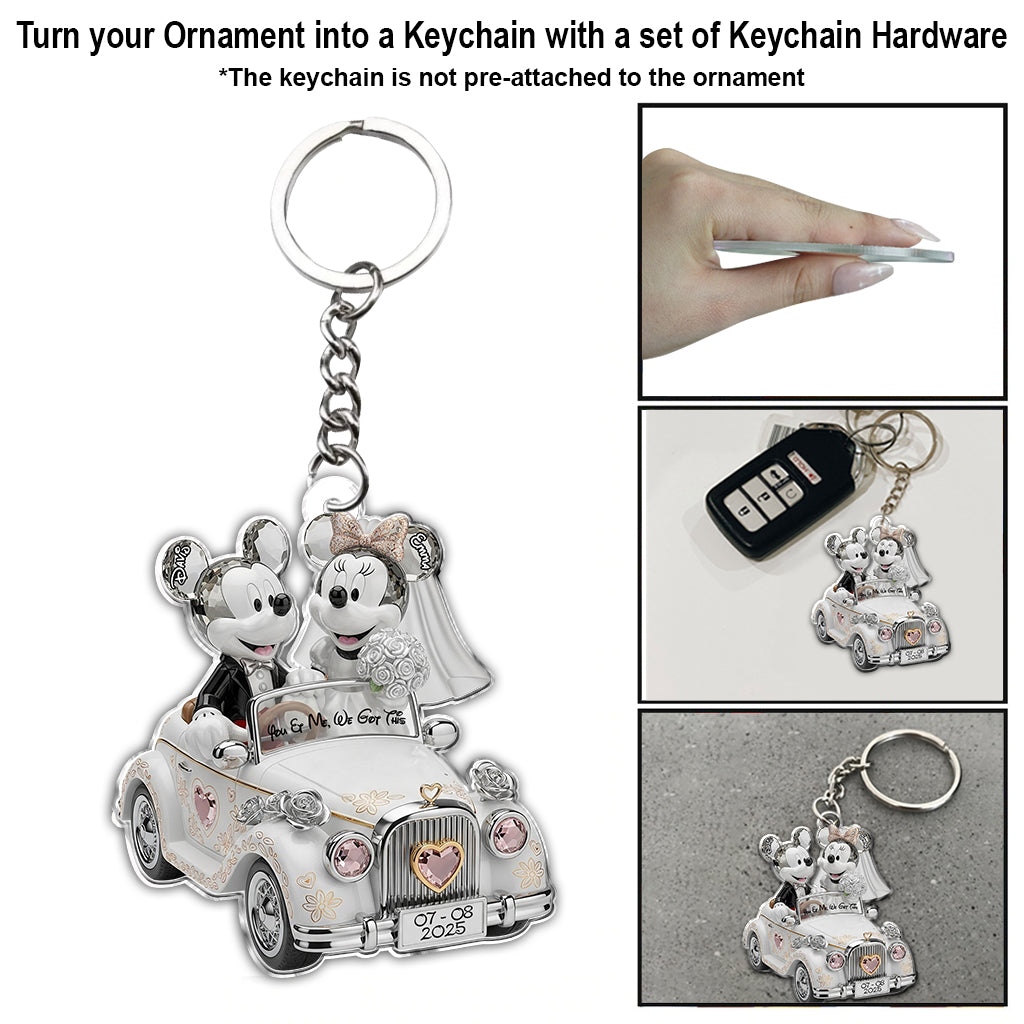 You & Me We Got This - Personalized Mouse Ornament