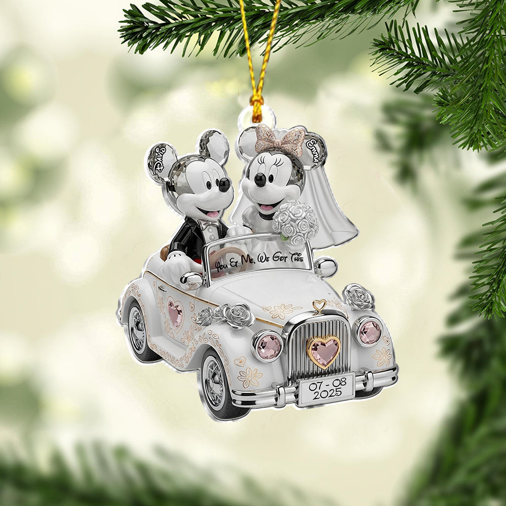You & Me We Got This - Personalized Mouse Ornament