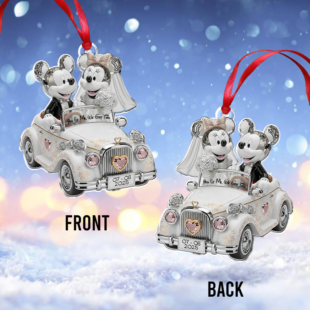 You & Me We Got This - Personalized Mouse Ornament