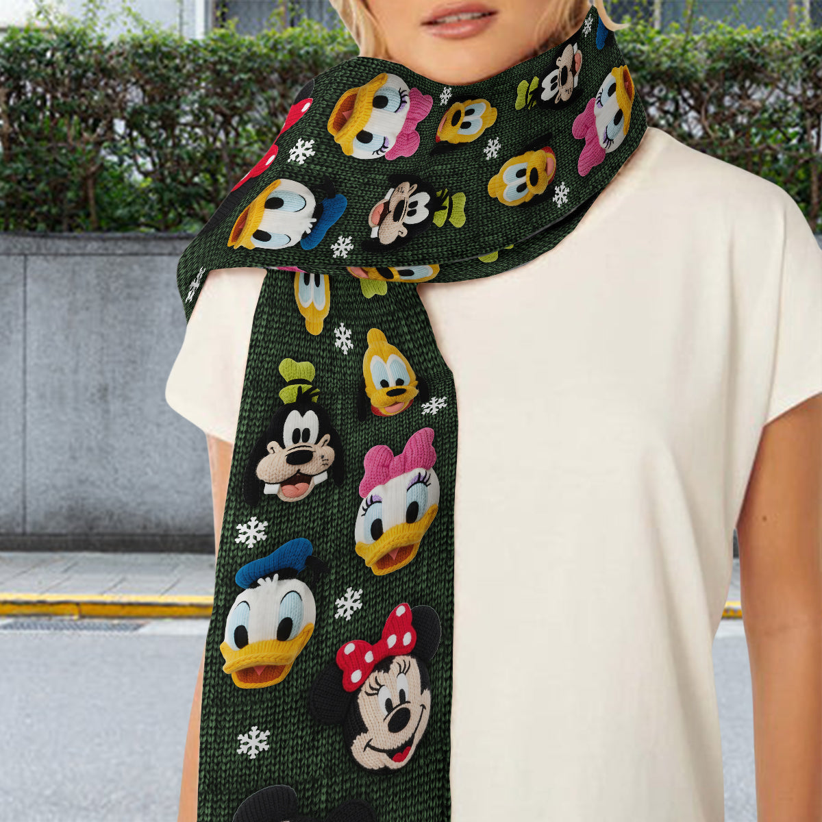 Magical Friends - Personalized Mouse Knitted Scarf