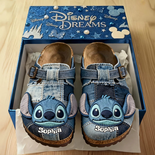 Blue Ohana - Personalized Ohana Clogs With Arch Support