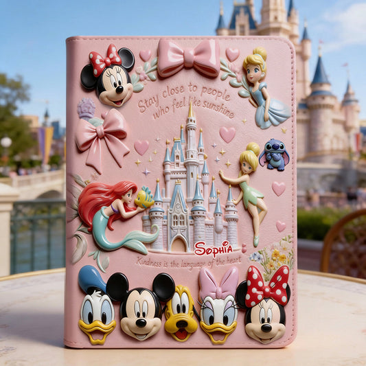 Magical Castle - Personalized Mouse Leather Journal