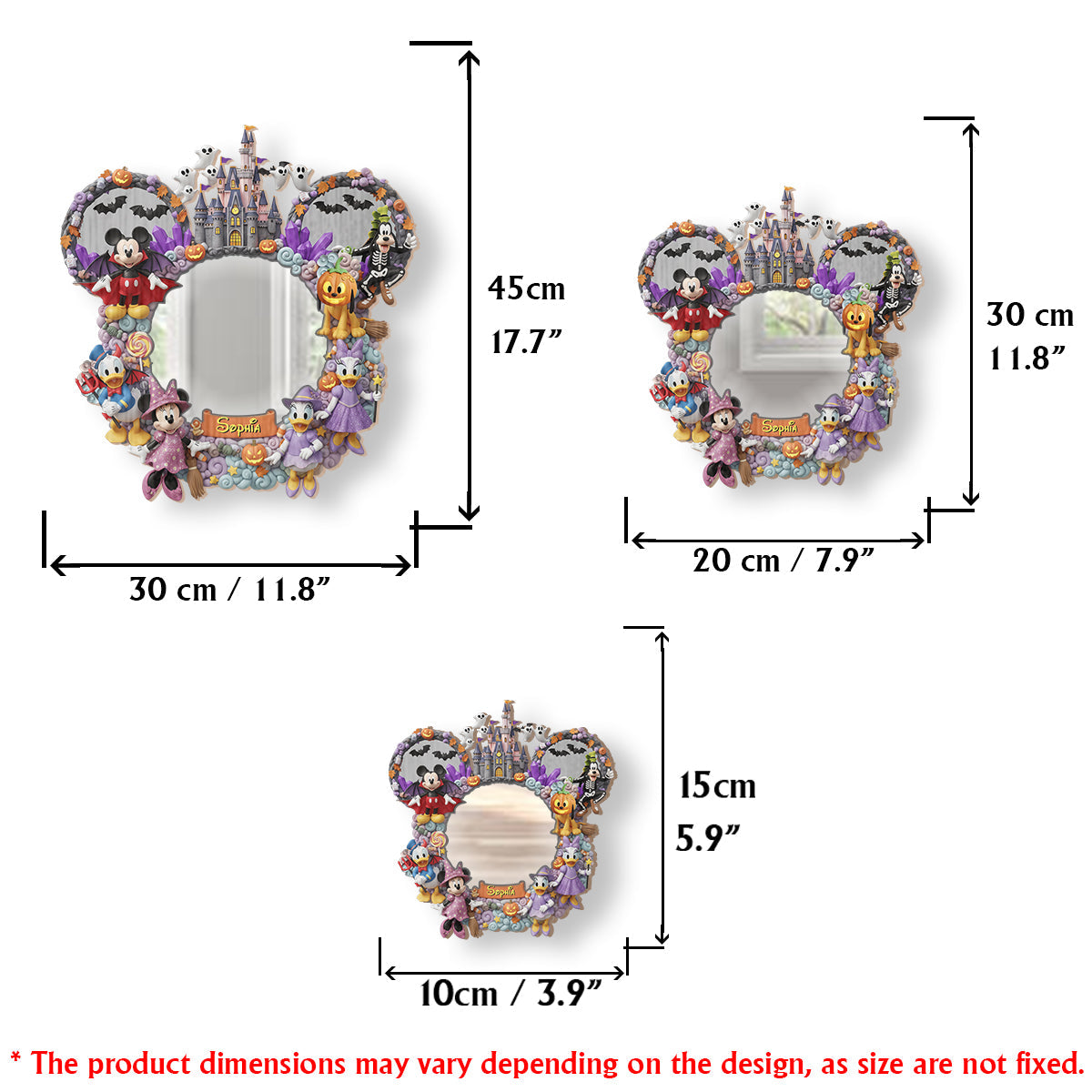 Magical Moments - Personalized Mouse Wall Hanging Mirror