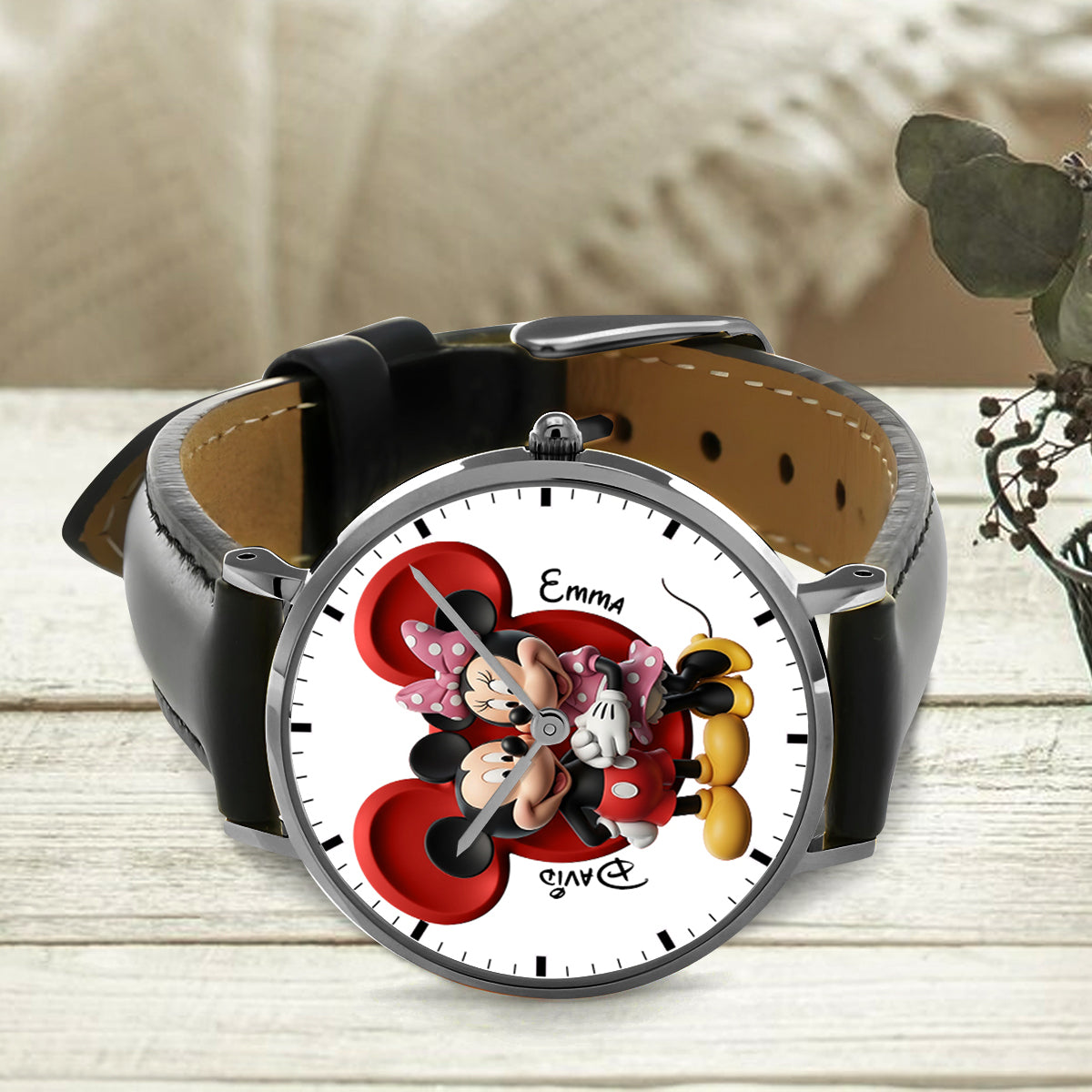 Couple Gift - Personalized Mouse Hand Watch